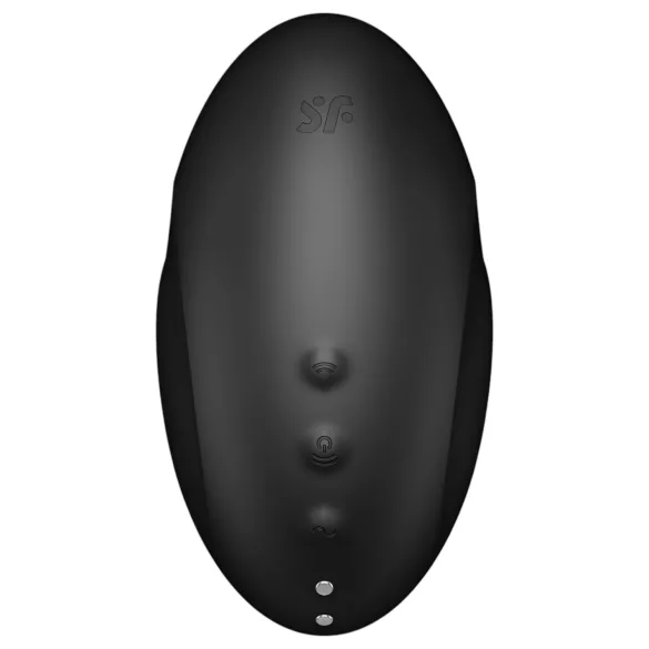 Satisfyer - stimulator klitorisa z zračnimi valovi - črna