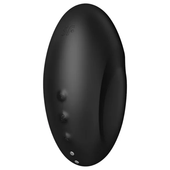 Satisfyer - stimulator klitorisa z zračnimi valovi - črna