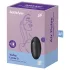 Satisfyer - stimulator klitorisa z zračnimi valovi - črna