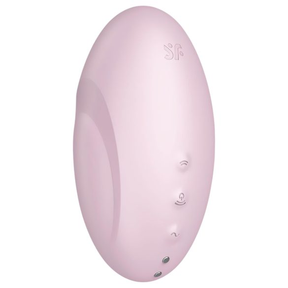 Satisfyer - stimulator klitorisa na zračne valove - polnilni, roza