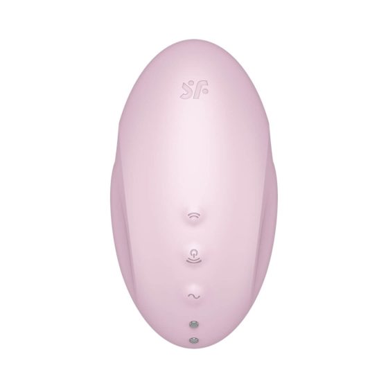 Satisfyer Vulva Lover 3 - polnilni vibrator za klitoris z zračnim valovanjem (roza)