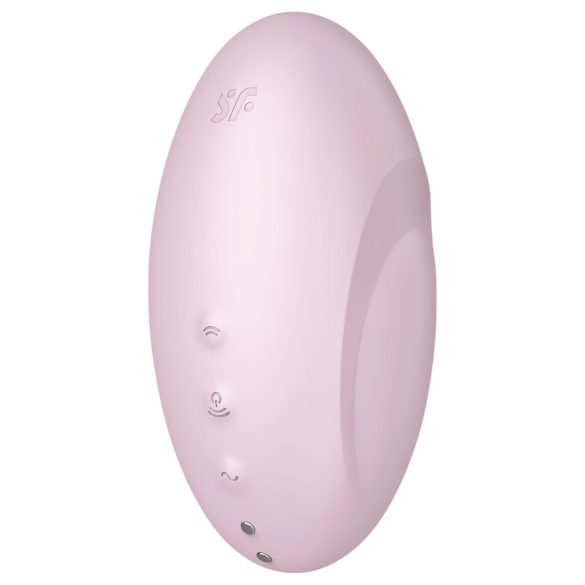 Satisfyer - stimulator klitorisa na zračne valove - polnilni, roza