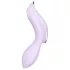 Satisfyer Curvy Trinity 2 - vibracijski zračni stimulator 2v1 - vijoličen
