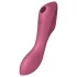 Satisfyer Curvy Trinity 3 - vibrator za klitoris in točko G - rdeč