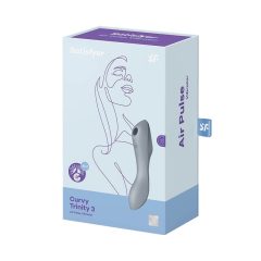   Satisfyer Curvy Trinity 3 - vaginalni in klitorisni vibrator z možnostjo polnjenja (siv)