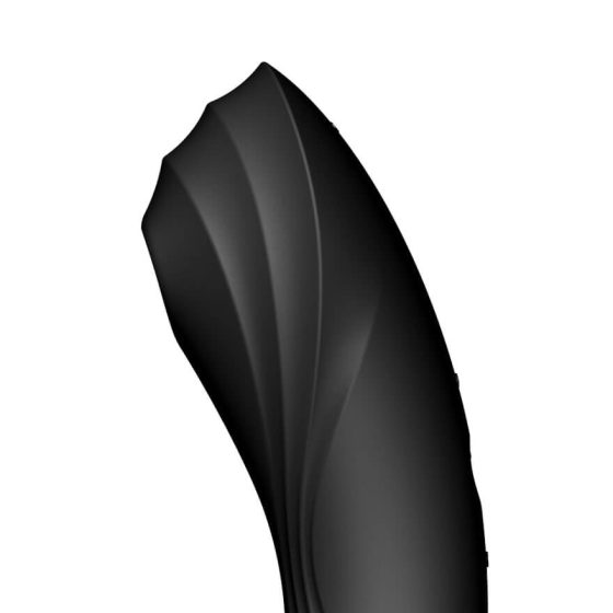 Satisfyer Curvy Trinity 4 - Vaginalni in klitorisni vibrator z možnostjo polnjenja (črn)