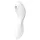 Satisfyer Curvy Trinity 5+ - aplikacijsko voden 2-v-1 vibrator (bel)