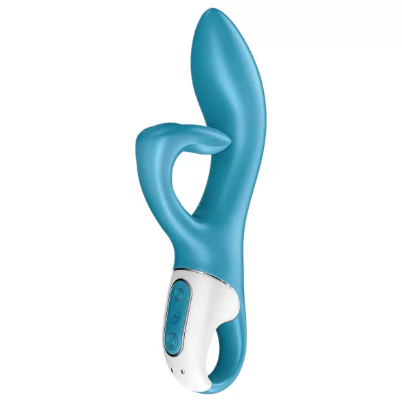 Satisfyer Embrace Me - vibrator za klitoris in G-točko - polnilen - turkizen