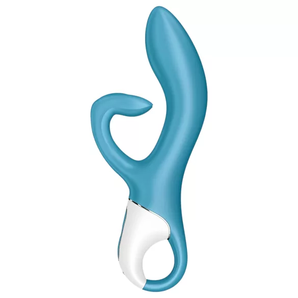 Satisfyer Embrace Me - vibrator za klitoris in G-točko - polnilen - turkizen