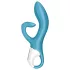 Satisfyer Embrace Me - vibrator za klitoris in G-točko - polnilen - turkizen