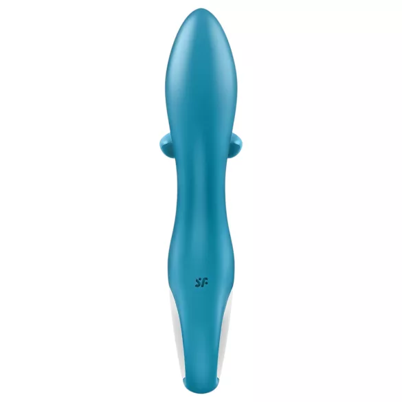 Satisfyer Embrace Me - vibrator za klitoris in G-točko - polnilen - turkizen