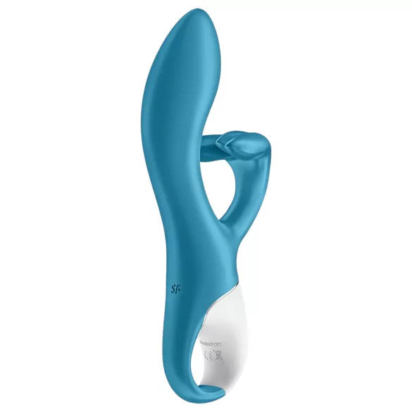 Satisfyer Embrace Me - vibrator za klitoris in G-točko - polnilen - turkizen