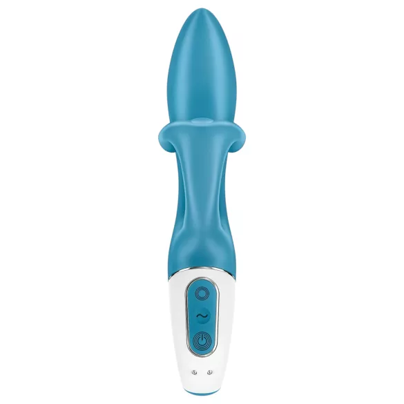 Satisfyer Embrace Me - vibrator za klitoris in G-točko - polnilen - turkizen