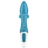 Satisfyer Embrace Me - vibrator za klitoris in G-točko - polnilen - turkizen