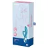 Satisfyer Embrace Me - vibrator za klitoris in G-točko - polnilen - turkizen