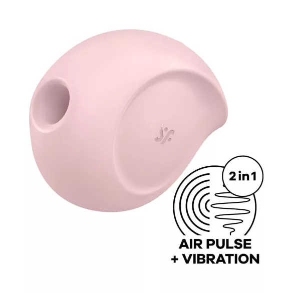Satisfyer Sugar Rush - vibrator za klitoris z zračnimi valovi - roza