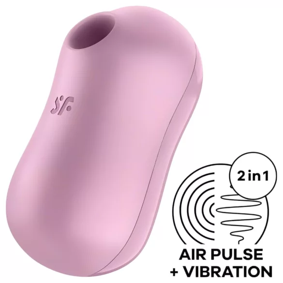 Satisfyer Cotton Candy - klitoralni stimulator z zračnimi valovi - polnilni