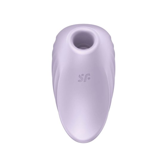 Satisfyer Pearl Diver - zračni klitorisni vibrator za polnjenje (viola)