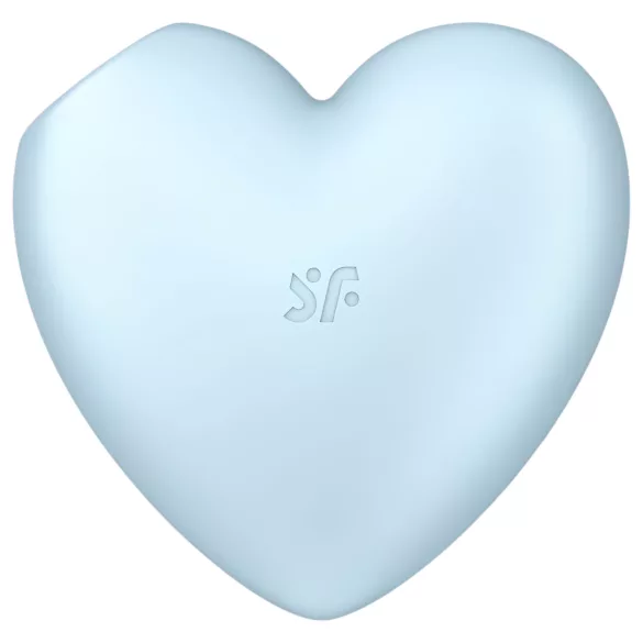 Satisfyer Cutie Heart - klitoralni stimulator z zračnimi valovi - modra