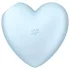 Satisfyer Cutie Heart - klitoralni stimulator z zračnimi valovi - modra