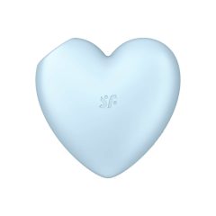   Satisfyer Cutie Heart - zračni klitorisni vibrator z možnostjo polnjenja (modri)
