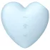 Satisfyer Cutie Heart - klitoralni stimulator z zračnimi valovi - modra