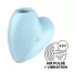 Satisfyer Cutie Heart - klitoralni stimulator z zračnimi valovi - modra