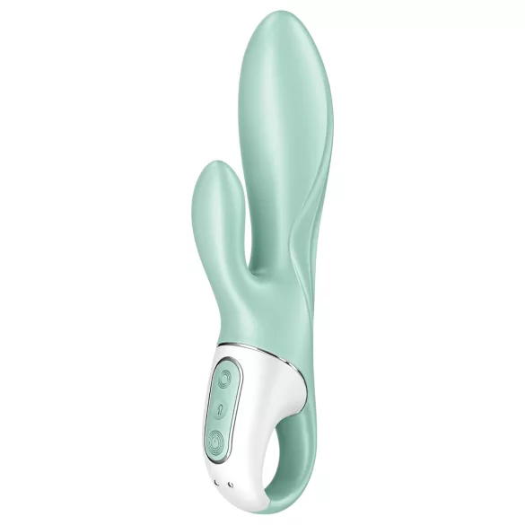 Satisfyer Air Pump Bunny 5 - aplikacijsko vodeni napihljivi vibrator (meta)
