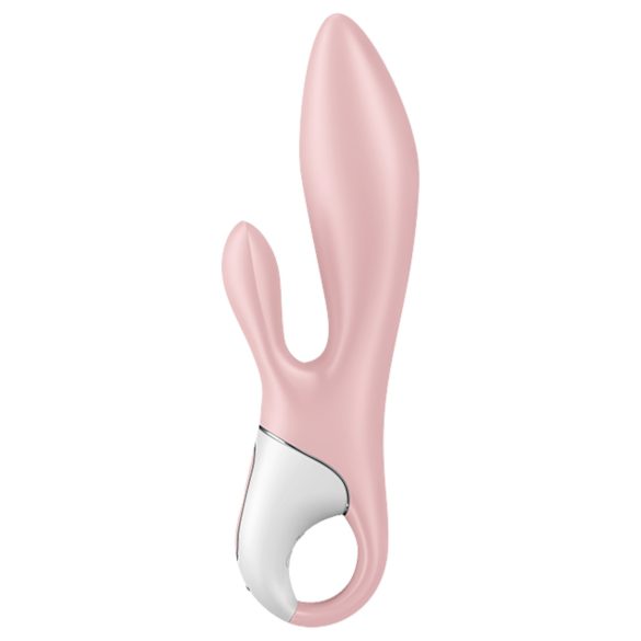 Satisfyer - vibracijski zajček s pumpanjem - roza