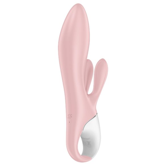 Satisfyer - vibracijski zajček s pumpanjem - roza