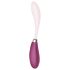 Satisfyer - G-točka vibrator - upogljiv, akumulatorski - roza-rdeč