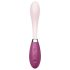 Satisfyer - G-točka vibrator - upogljiv, akumulatorski - roza-rdeč