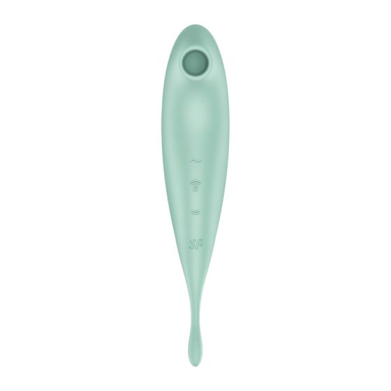 Satisfyer Twirling Pro - pametni klitorisni vibrator 2v1, ki ga je mogoče ponovno napolniti (meta)