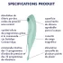 Satisfyer Twirling Pro - aplikacijo upravljan klitoralni vibrator (meta)