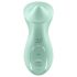Satisfyer Exciterrr - klitoralni vibrator z vrtljivimi kroglicami - zelena
