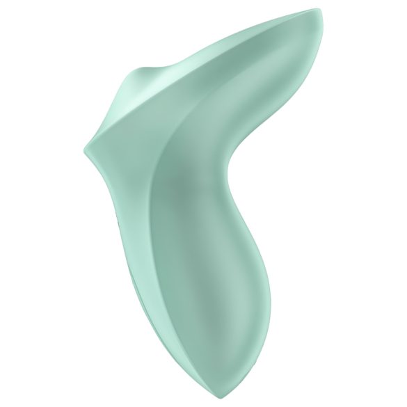 Satisfyer Exciterrr - klitoralni vibrator z vrtljivimi kroglicami - zelena
