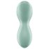 Satisfyer Exciterrr - klitoralni vibrator z vrtljivimi kroglicami - zelena