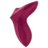 Satisfyer Exciterrr - vibrator za klitoris z vrtljivimi kroglicami - rdeč