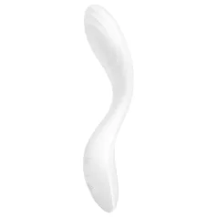   Satisfyer Rrrolling - G-točka vibrator z gibljivimi kroglicami - bel