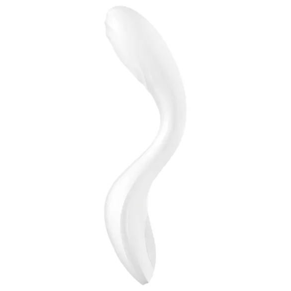 Satisfyer Rrrolling - G-točka vibrator z gibljivimi kroglicami - bel