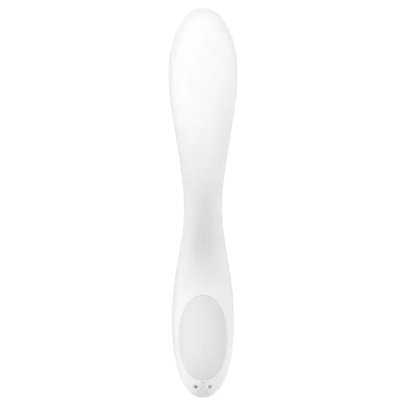 Satisfyer Rrrolling - G-točka vibrator z gibljivimi kroglicami - bel