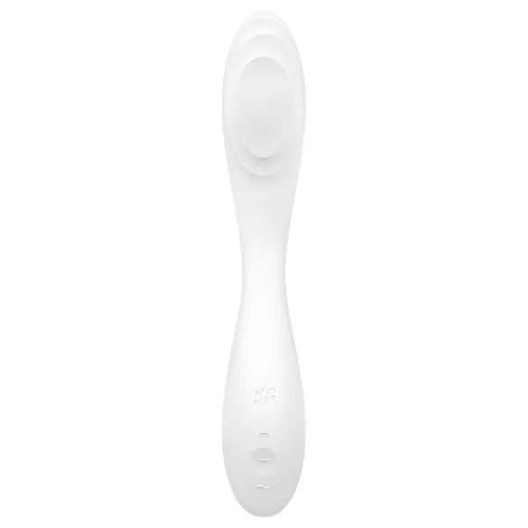 Satisfyer Rrrolling - G-točka vibrator z gibljivimi kroglicami - bel