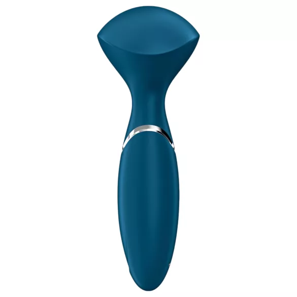 Satisfyer Mini Wand-er - vodoodporni masažni vibrator (moder)