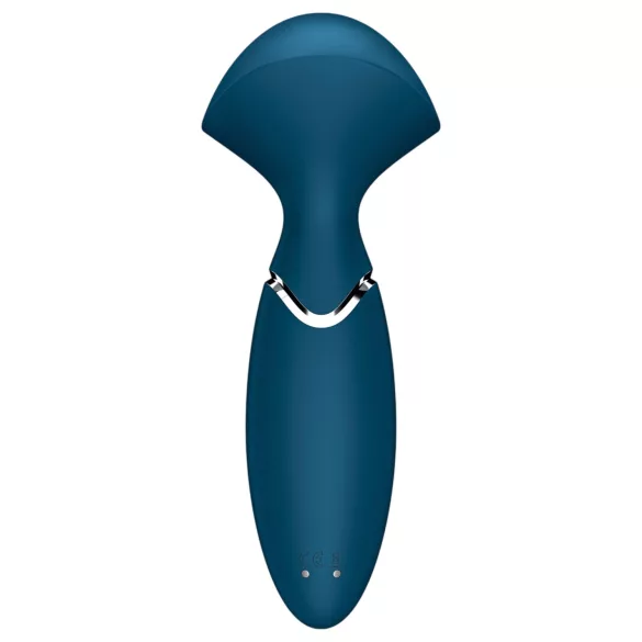 Satisfyer Mini Wand-er - vodoodporni masažni vibrator (moder)