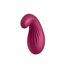   Satisfyer Dipping Delight - akumulatorski vibrator za klitoris (rdeč)