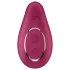 Satisfyer - vibratorski stimulator klitorisa - polnilen - rdeč