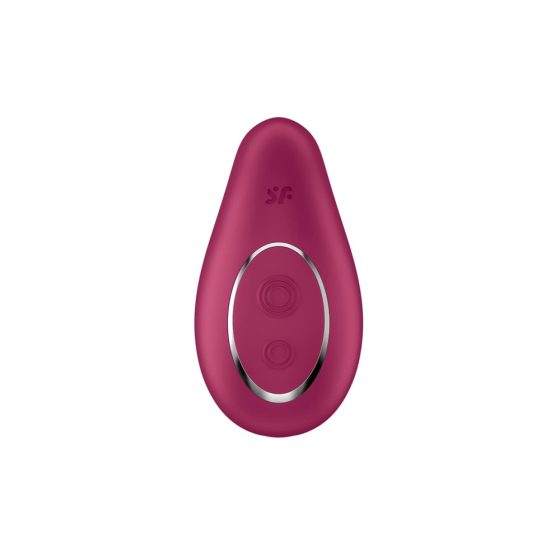 Satisfyer Dipping Delight - akumulatorski vibrator za klitoris (rdeč)