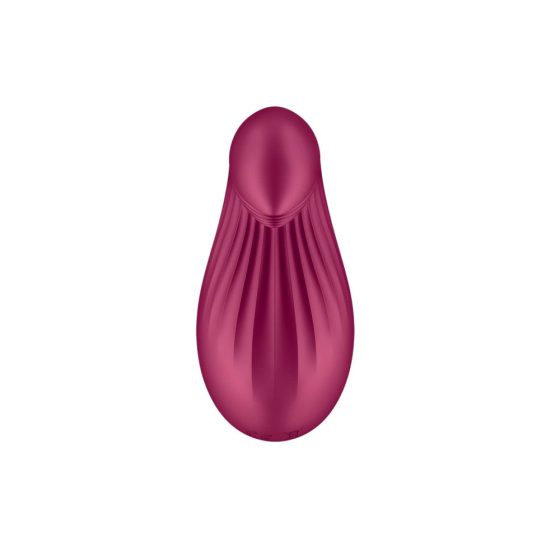 Satisfyer Dipping Delight - akumulatorski vibrator za klitoris (rdeč)