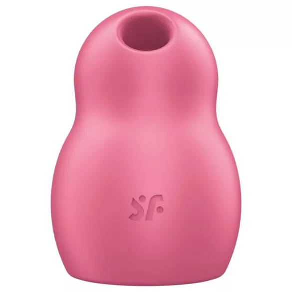 Satisfyer Pro To Go 1 - stimulator klitorisa z zračnimi valovi - polnilec - rdeč