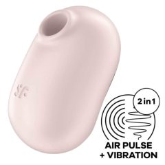   Satisfyer Pro To Go 2 - zračni klitorisni vibrator z možnostjo polnjenja (bež)